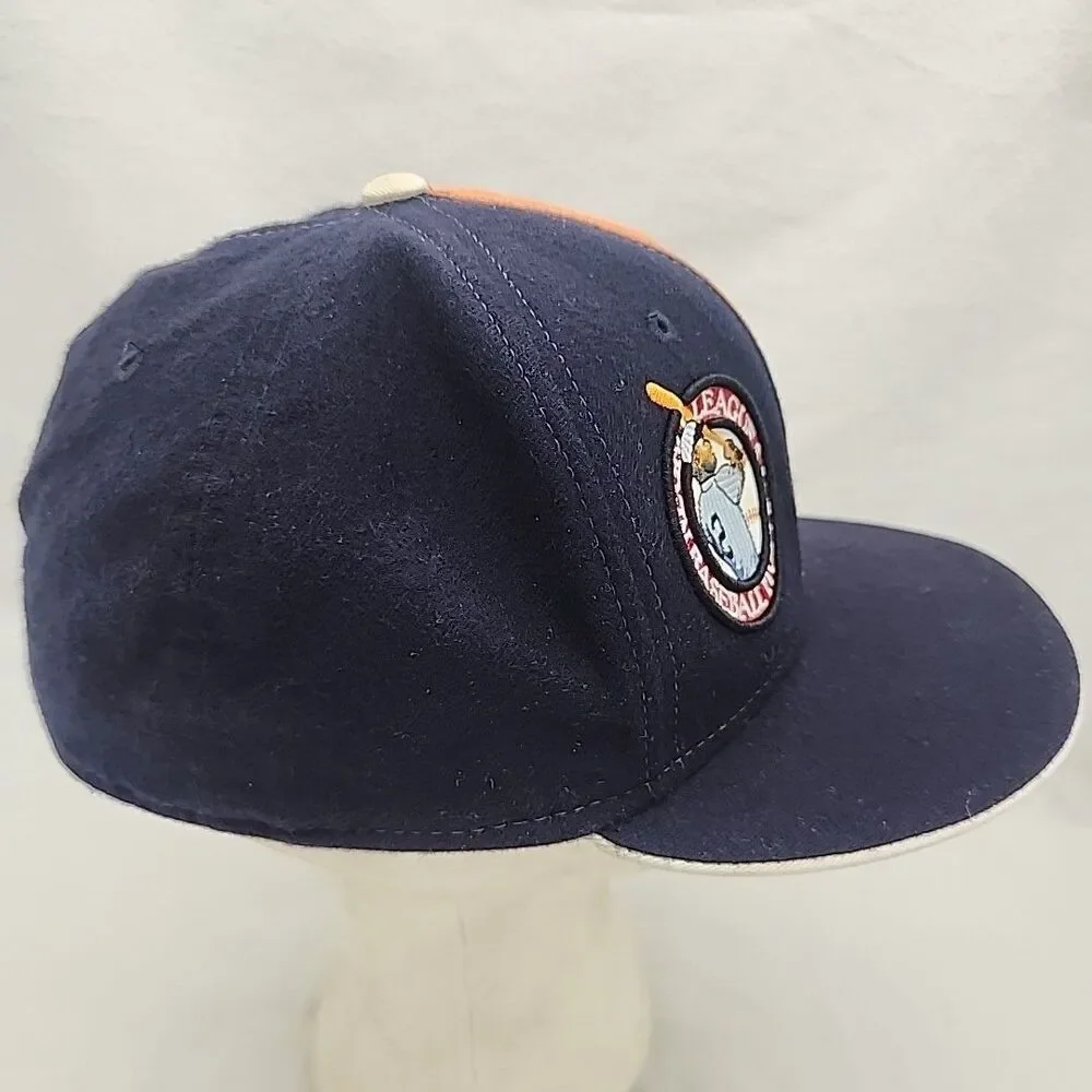 Cap Negro League Baseball Museum 1920-1960 Headgear Fitted Hat 7 1/2 100% Wool
